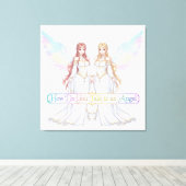 Angel Collection Canvas Afdruk (Insitu (Houten vloer))