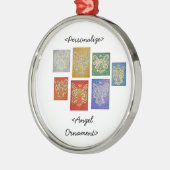 Angel Colour Series Ornament Gepersonaliseerd Gree (Links)