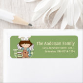 Angel Cookie Baker Return Address Label design1 (Insitu)