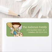 Angel Cookie Baker Return Address Label design2 (Insitu)