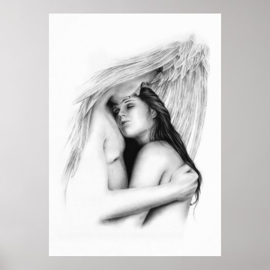 Angel Couple Soulmate Love Poster (Voorkant)