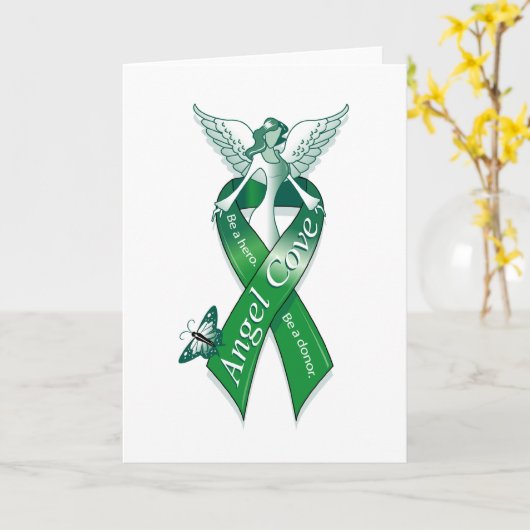 Angel Cove Logo Kaart (Gele Bloem)