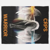 Angel...CRPS Fleece Deken (Voorkant (Horizontaal))