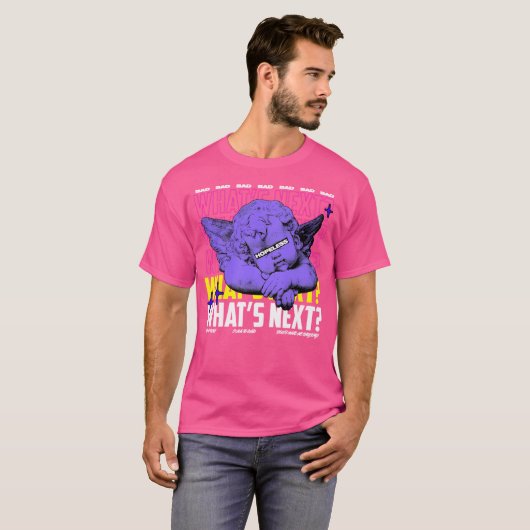 Angel Crying Tshirt Design (Voorkant volledig)