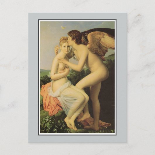 Angel, Cupid en Psyche door Gérard Briefkaart (Voorkant)