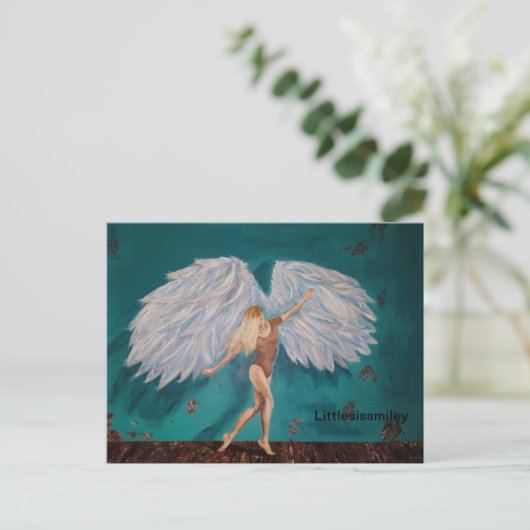 Angel Dancer Briefkaart (Staand voorkant)