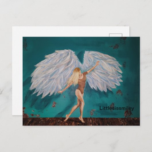 Angel Dancer Briefkaart (Voorkant / Achterkant)