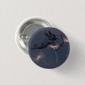 Angel Dandelion Dream Cupid Love Ronde Button 3,2 Cm (Voorkant /achterkant)