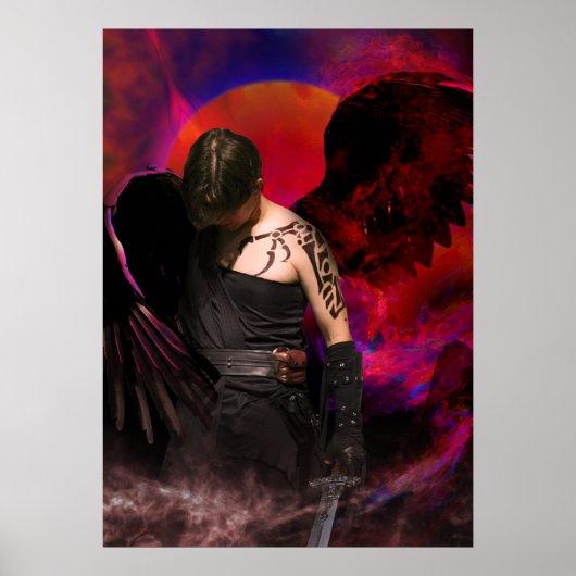 "Angel Daturi" Poster (Voorkant)