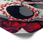 Angel de los Muertos Art Afdrukdag van de doden Poster (Hoek)