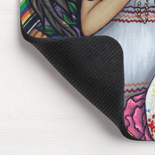 "Angel de los Muertos" Mousepad Muismat (Hoek)