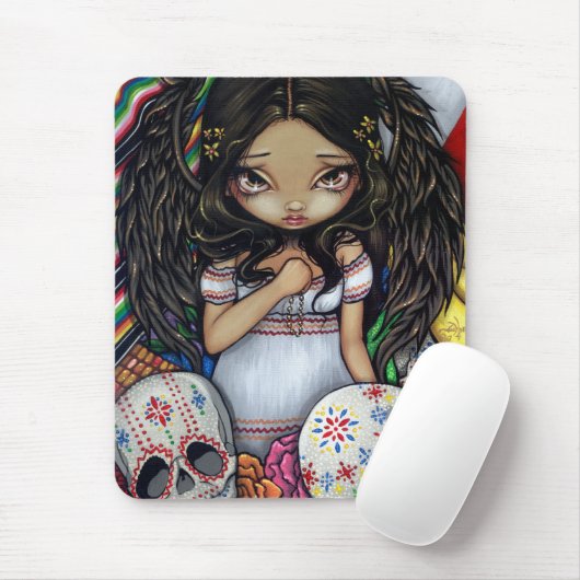 "Angel de los Muertos" Mousepad Muismat (Met muis)