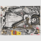 Angel Decoupage Tissue Paper Street Art Collage Tissuepapier (Voorkant)