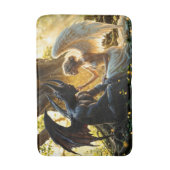 Angel Demon bovennatuurlijk helder ontwerp Badmat (Voorkant Verticaal)