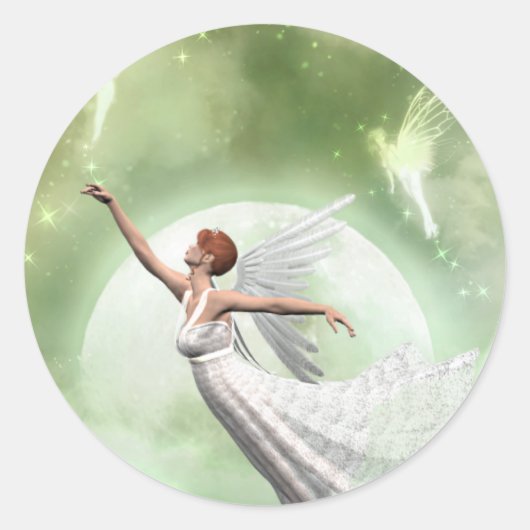 Angel Design 1 - Onder Vrienden Stickers (Voorkant)
