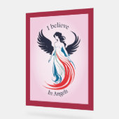 Angel design hangende muur kunst acryl bord (Hoek)
