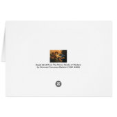 Angel detail, Patron Saints of Modena van Guercino (Achterkant Horizontaal)