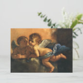 Angel detail, Patron Saints of Modena van Guercino (Staand voorkant)