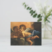 Angel detail, Patron Saints of Modena van Guercino Briefkaart (Staand voorkant)