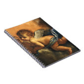 Angel detail, Patron Saints of Modena van Guercino Notitieboek (Rechterzijde)