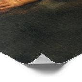 Angel detail, Patron Saints of Modena van Guercino Poster (Hoek)