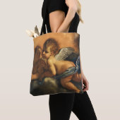 Angel detail, Patron Saints of Modena van Guercino Tote Bag (Dichtbij)