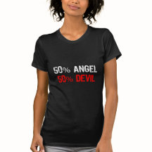Angel & Devil 50% (Long Red Tail White Wings)