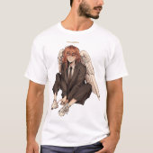 Angel Devil Chainzaag Man T-shirt (Voorkant)