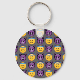 Angel & Devil Emojis Sleutelhanger
