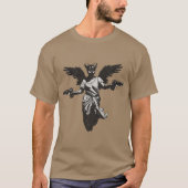 angel devil gun t-shirt (Voorkant)