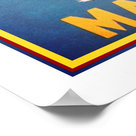  Angel/Devil Martini en Poster (Hoek)