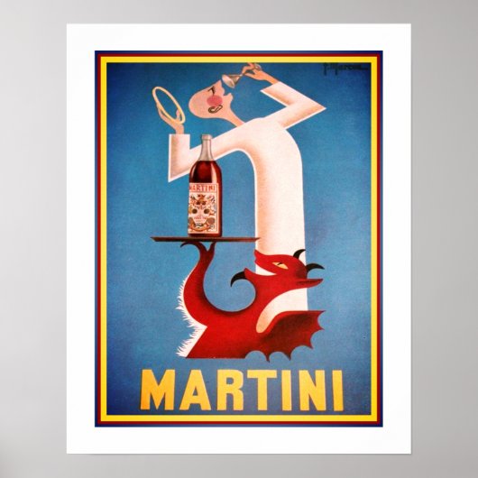 Angel/Devil Martini en Poster (Voorkant)