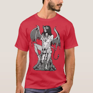 Angel Devil Satan Gothic Grunge Demon Gothic Woman T-shirt