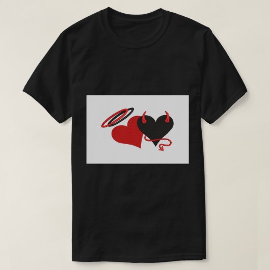 Angel & Devil T-shirt (Design voorkant)
