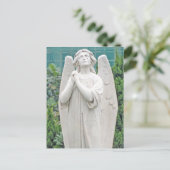 Angel die de hemel beklaagt briefkaart (Staand voorkant)