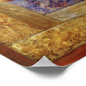 Angel die een Flageolet Burne-Jones Poster afdrukt (Hoek)