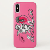 ANGEL DIE EEN PINKSTROOM BETEKENT,MONOGRAM Case-Mate iPhone CASE (Achterkant)