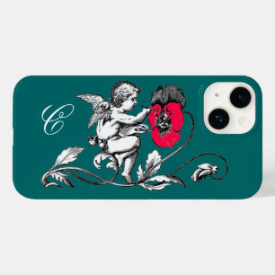 ANGEL DIE EEN PINKSTROOM, MONOGRAM, groen BETEKENT Case-Mate iPhone Case