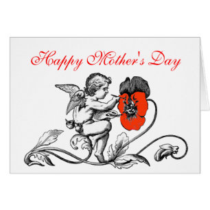 ANGEL DIE EEN RODE MOEDERDAG VAN DE STROOM BETEKEN