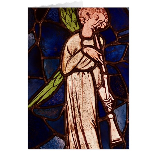 Angel die een trompet speelt, c.1280 (Voorkant)