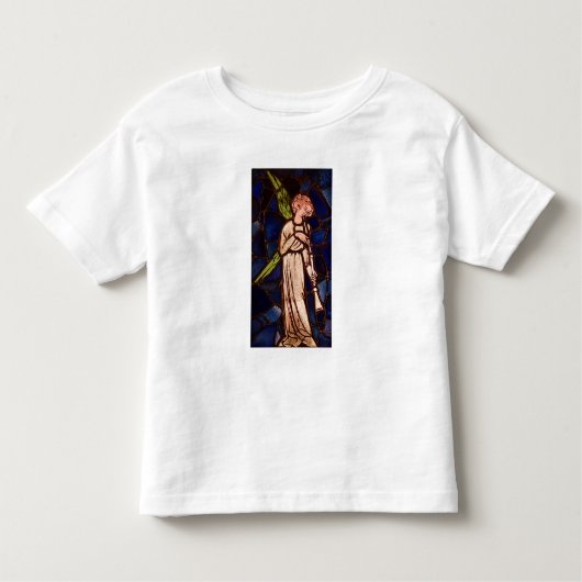 Angel die een trompet speelt, c.1280 kinder shirts (Voorkant)