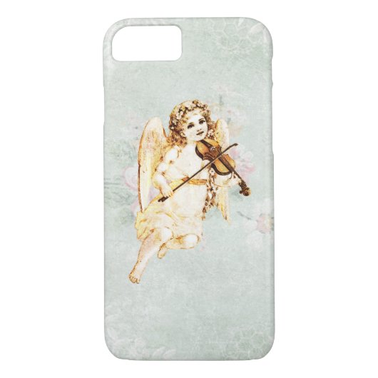 Angel die een Violin speelt op achtergrond Case-Mate iPhone Case (Achterkant)