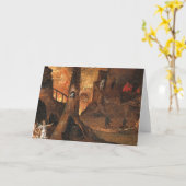 Angel die een ziel in de hel leidt door Hieronymus Kaart (Gele Bloem)