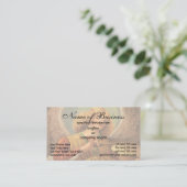 Angel die het geweld speelt door Melozzo da Forlì Visitekaartje (Staand voorkant)