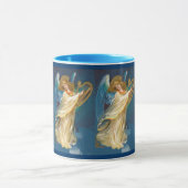 Angel die muziek speelt op een Harp Mok (Midden)