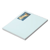 Angel die muziek speelt op een Harp Notitieblok (Linkerzijde)