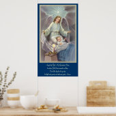 Angel die over een kind kijkt poster (Keuken)