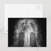 Angel die over jou kijkt briefkaart (Voorkant / Achterkant)