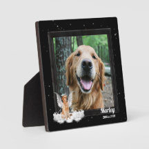 Angel Dog Golden Pet Memorial