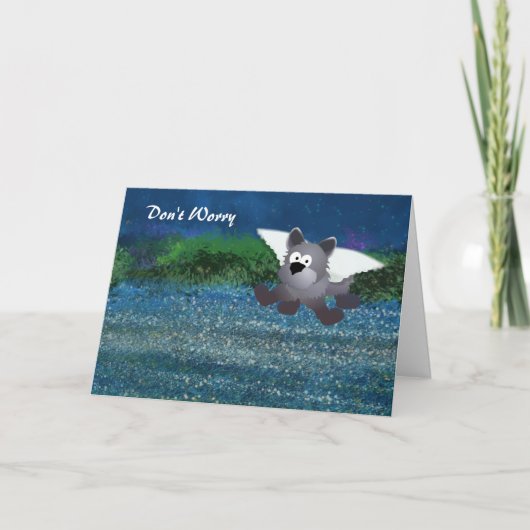 Angel Dog Universal Support Kaart (Voorkant)